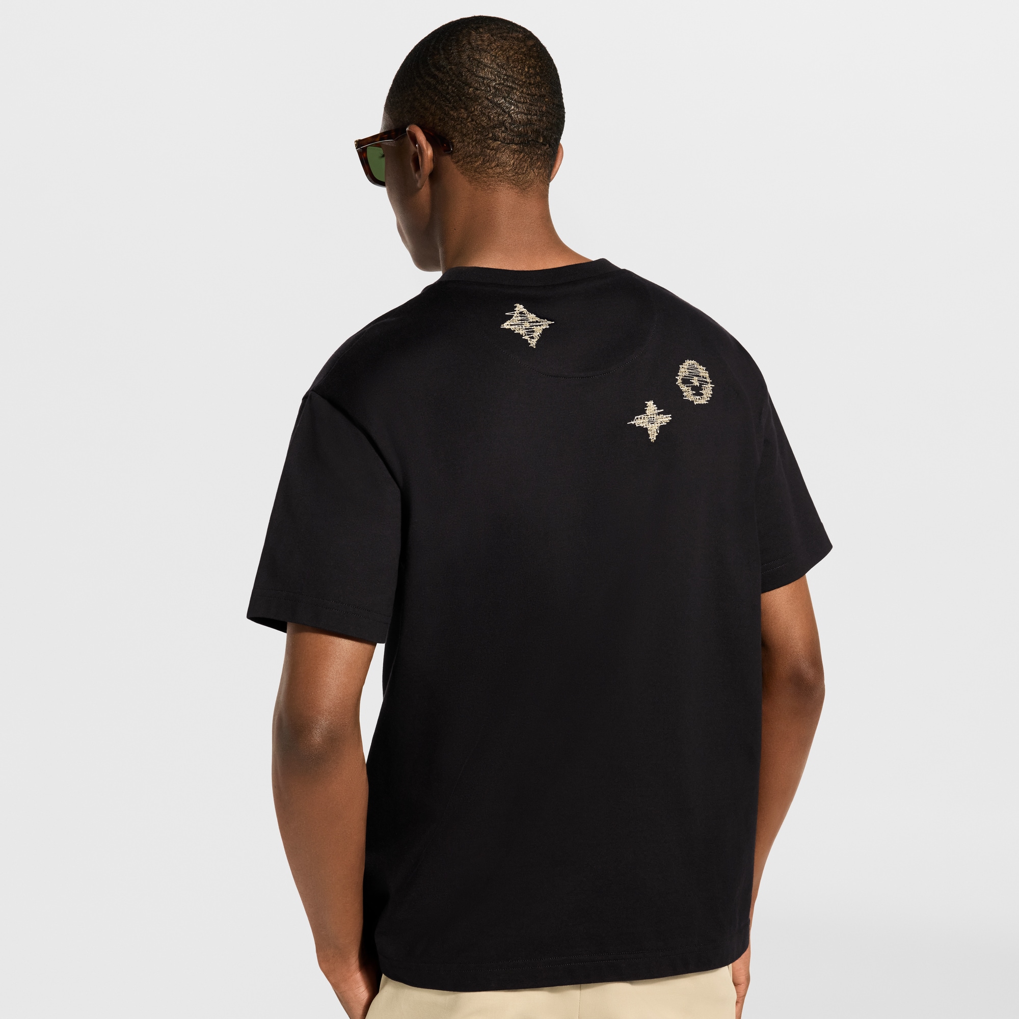 Embroidered Signature Short-Sleeved T-Shirt - Ready-to-Wear 1AK7G5